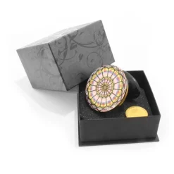 Boite collection rosace Notre-Dame Porcelaine