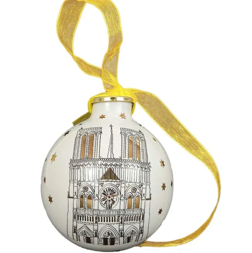 Boule de Noël Notre-Dame réouverture