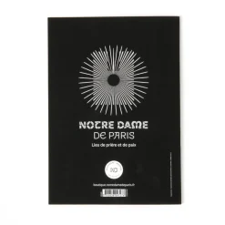 Cahier exercice cathédrale A5 Noir