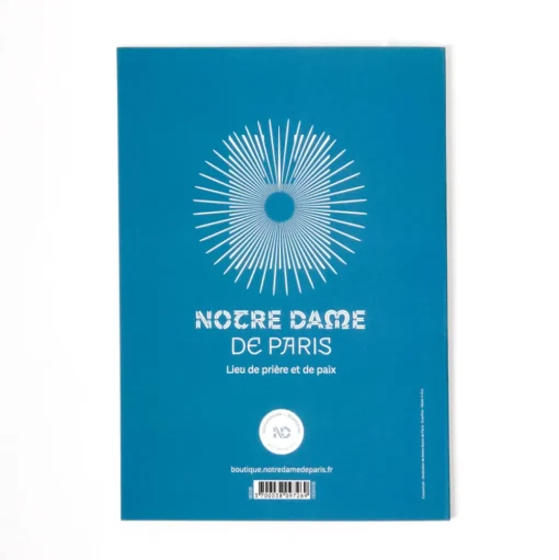 Cahier exercice cathédrale A5 Bleu
