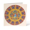 Carte de vœux - Rosace Sud Christ - Notre-Dame de Paris