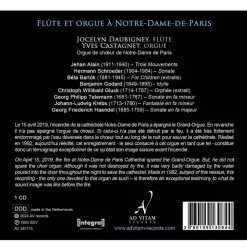 CD Flute et orgue à Notre-Dame