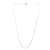Chaine gourmette argent