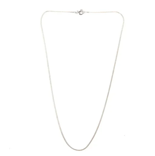 Chaine gourmette argent