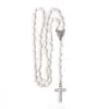 Chapelet nacre argenté Notre-Dame
