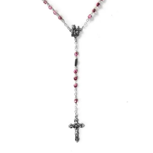 Chapelet Notre-Dame Fuchsia