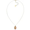 Collier Med miraculeuse fushia