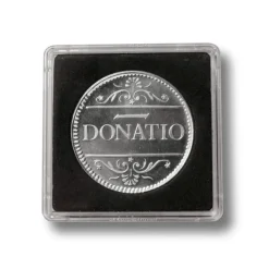 Donatio, La Médaille du donateur, argent massif, édition limitée