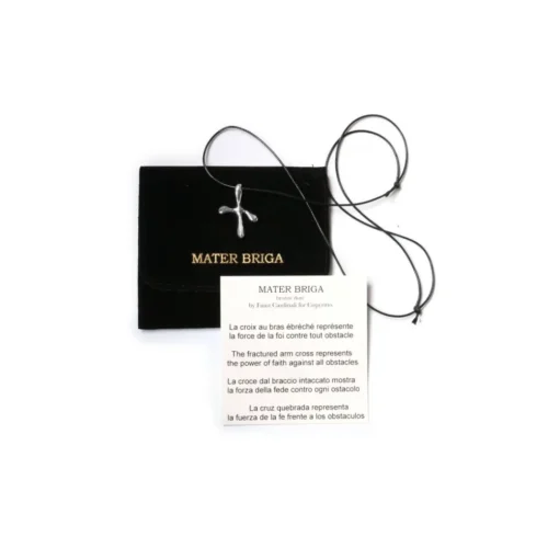 Grande croix Mater Briga en argent