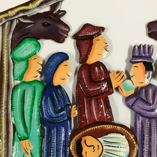 La Crèche d'Haiti, 7 personnages