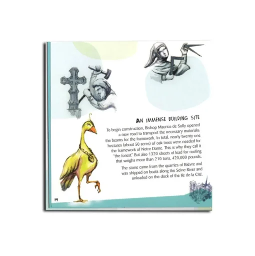 Livre Notre-Dame pour les jeunes, version anglaise