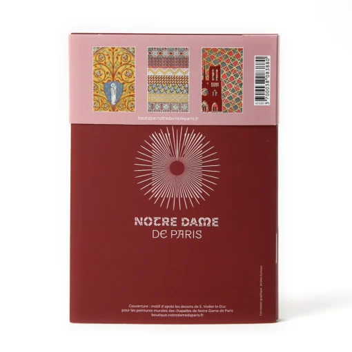 Lot de 3 petits cahiers Notre-Dame Chapelles