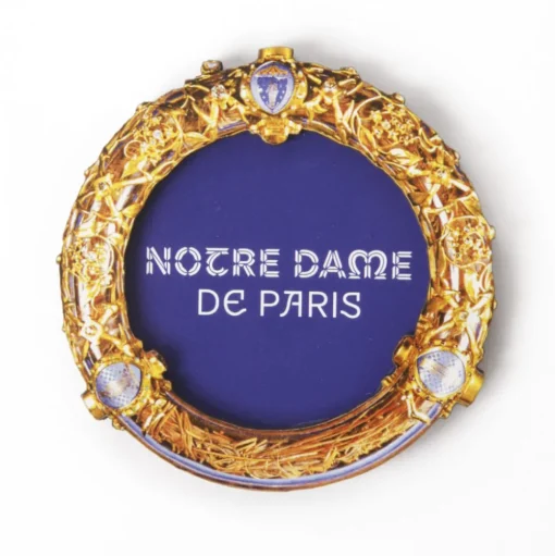 Magnet Couronne d'Epines bleu