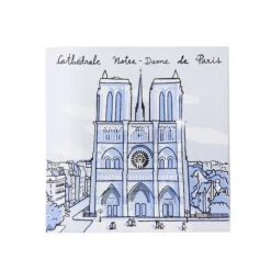 Magnet verre cathédrale Face