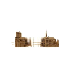 Maquette Cathédrale carton 3D