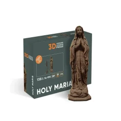 Maquette Vierge carton 3D