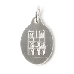 Médaille Notre Dame agt bleu 25c