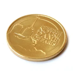 Médaille Souvenir Notre-Dame Façade Cathédrale