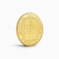 Médaille souvenir officielle réouverture Notre-Dame