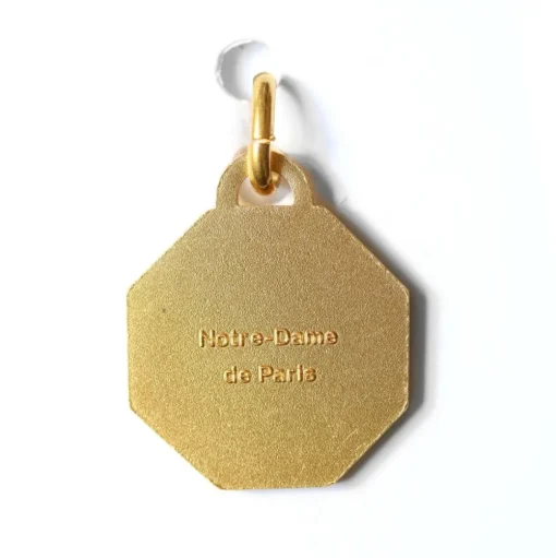 Médaille Vierge, modèle octogonal
