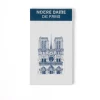 Mini bloc-notes cathédrale bleu