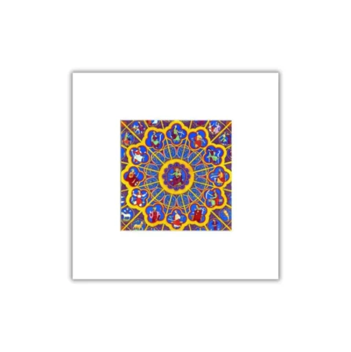 Tableau - Rosace Ouest 1er cercle - Notre-Dame de Paris