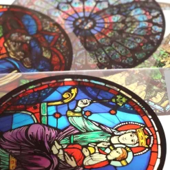 Vitrail statique, Nativité - 14cm